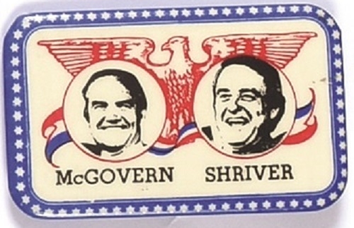 McGovern, Shriver Fargo Rubber Stamp Jugate