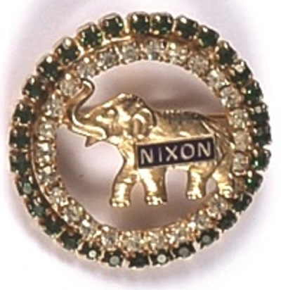 Nixon Elephant Brooch Pin
