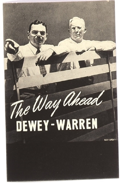 Dewey, Warren the Way Ahead Postcard