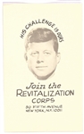 JFK Revitalization Corps Postcard