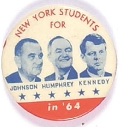 New York Students for Johnson, Humphrey, Kennedy