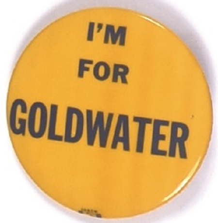 Im for Goldwater