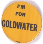 Im for Goldwater