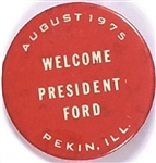 Welcome President Ford, Pekin, IL
