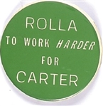 Rolla to Work Harder for Carter