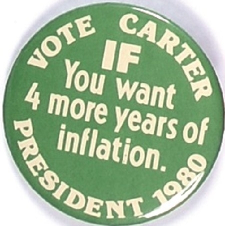 Vote Carter If You Want 4 More Years of Inflation