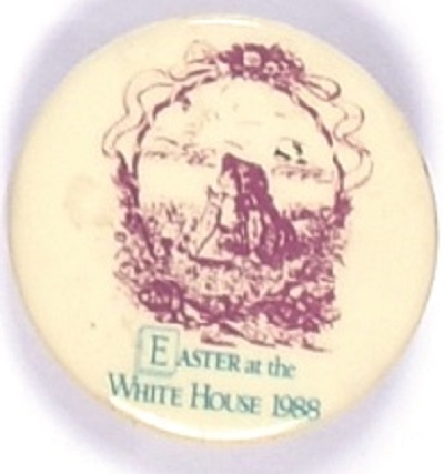 Reagan Easter 1988 Bunny Pin