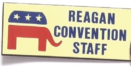 Reagan Convention Staff Pin
