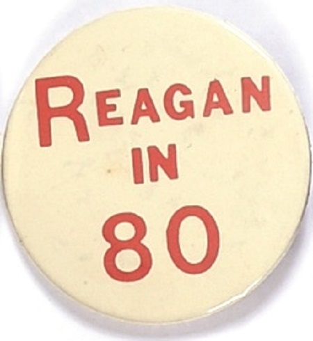 Reagan in 80 Red Celluloid