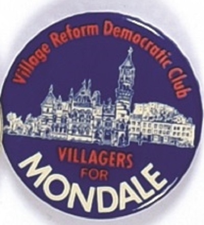 Village Reform Democratic Club for Mondale