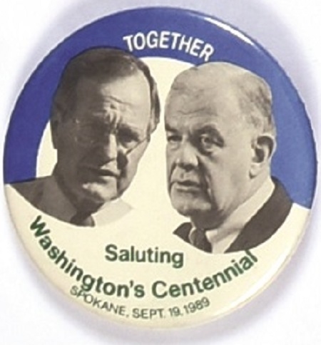Bush and Foley Washingtons Centennial