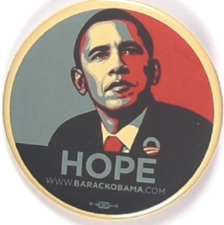 Barack Obama Classic Hope Celluloid