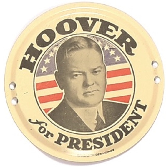 Hoover for President Litho Attachment