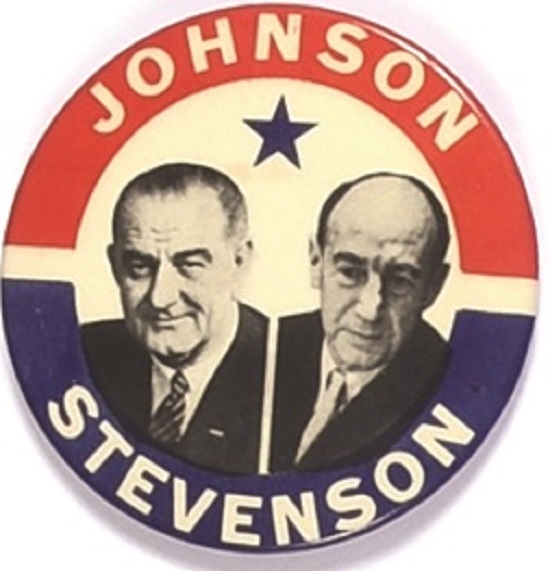 Johnson Proposed Running Mate Jugate: Stevenson