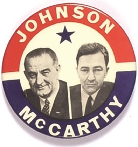 Johnson Proposed Running Mate Jugate: McCarthy