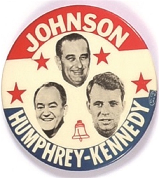 Johnson, Humphrey, Kennedy Liberty Bell