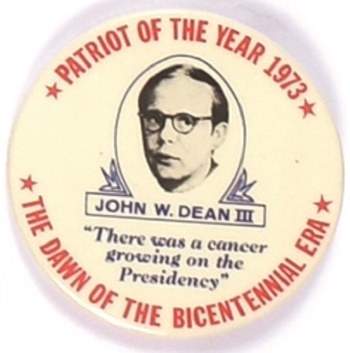 Watergate John Dean Pin