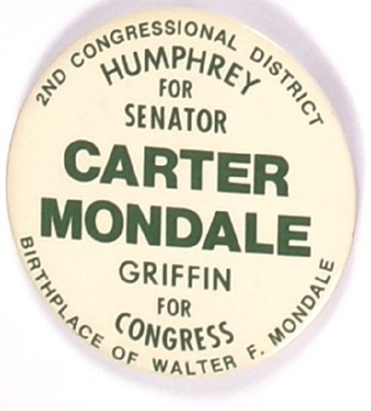 Carter, Humphrey, Griffin Minnesota Coattail