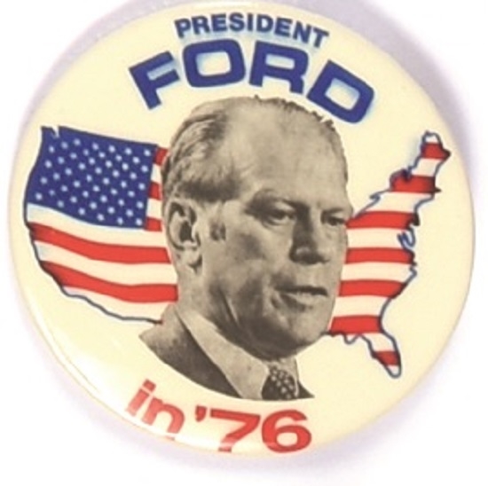 Ford in 76 USA Pin