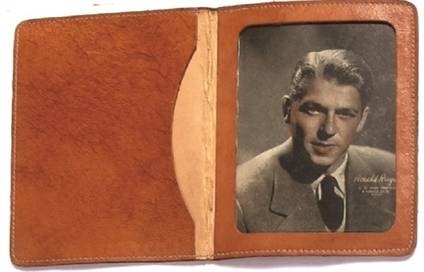 Reagan Leather Wallet With Movie Photo