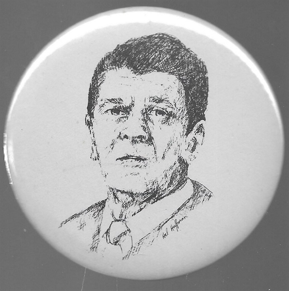 Reagan Unusual Portrait Celluloid