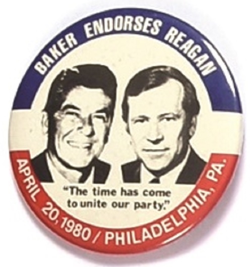 Howard Baker Endorses Reagan