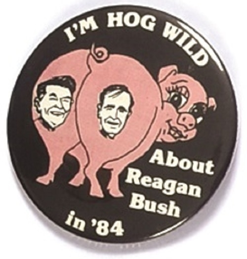Hog Wild About Reagan, Bush