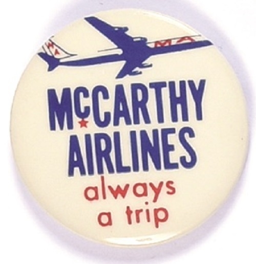 McCarthy Airlines Always a Trip