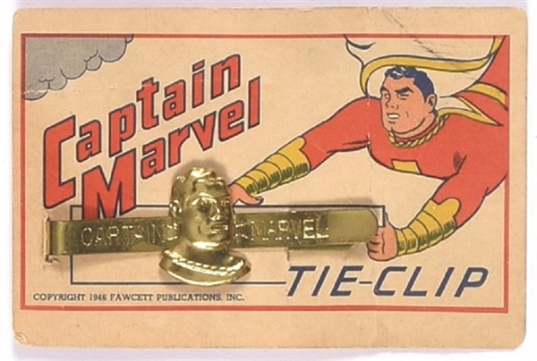 Captain Marvel Tie Clip