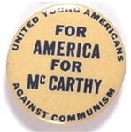 For America, For McCarthy