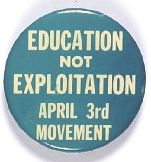 Education Not Exploitation April 3rd Movement