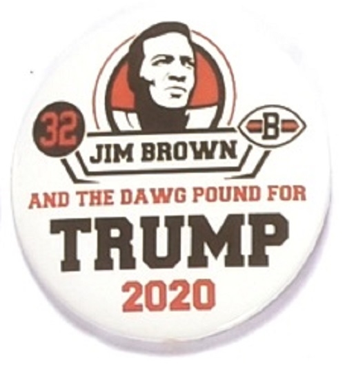 Jim Brown and the Dawg Pound for Trump