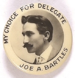 Bartles My Choice for Delegate