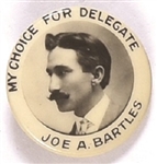 Bartles My Choice for Delegate