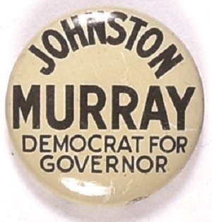 Johnston Murray for Governor, Oklahoma