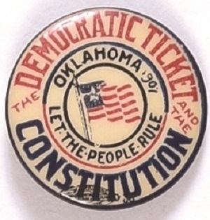 Oklahoma 1901 Democratic Ticket