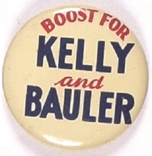 Rare Kelly and Bauler Chicago Litho
