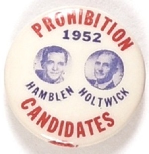 Hamblen and Holtwick Prohibition Party