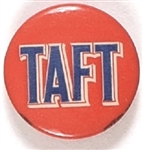 Robert Taft Orange and Blue Celluloid