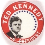 Ted Kennedy for President Error Pin