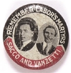 Sacco and Vanzetti Labors Martyrs