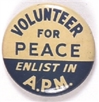 APM Volunteer for Peace