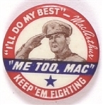 Gen. MacArthur Me Too Mac