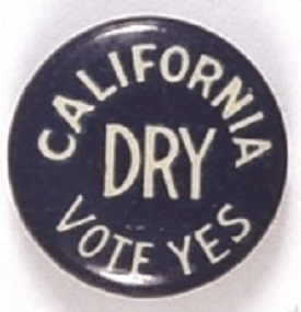 California Dry Vote Yes