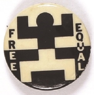 Free, Equal Black and White Celluloid