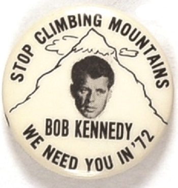 Kennedy Stop Climbing Mountains