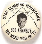Kennedy Stop Climbing Mountains