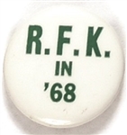 RFK in 68 Green Letters Version