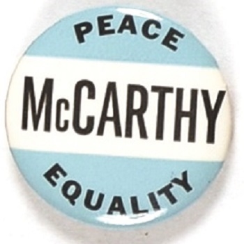 McCarthy Peace and Equality