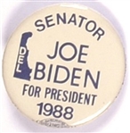 Senator Joe Biden for President 1988 Pin